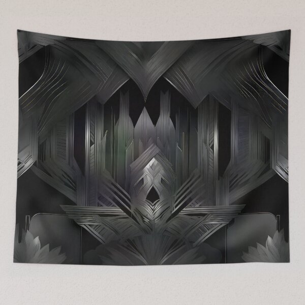 Item preview, Silver art deco style 005 designed and sold by fleesphotos.