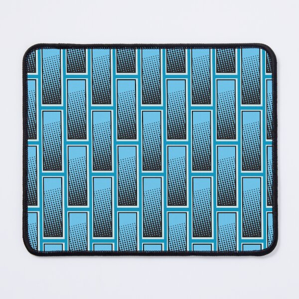 Item preview, Blue Halftone Ben Day Dot Geometric Pattern designed and sold by AllisonDelDuca.