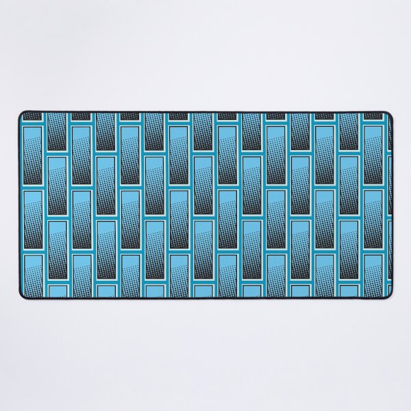 Item preview, Blue Halftone Ben Day Dot Geometric Pattern designed and sold by AllisonDelDuca.