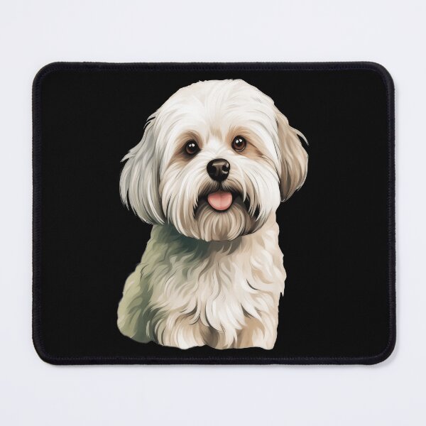 Item preview, Copy of Maltese Dog Owner Stained Glass Full Face Art Maltese Design designed and sold by fantasticdesign.