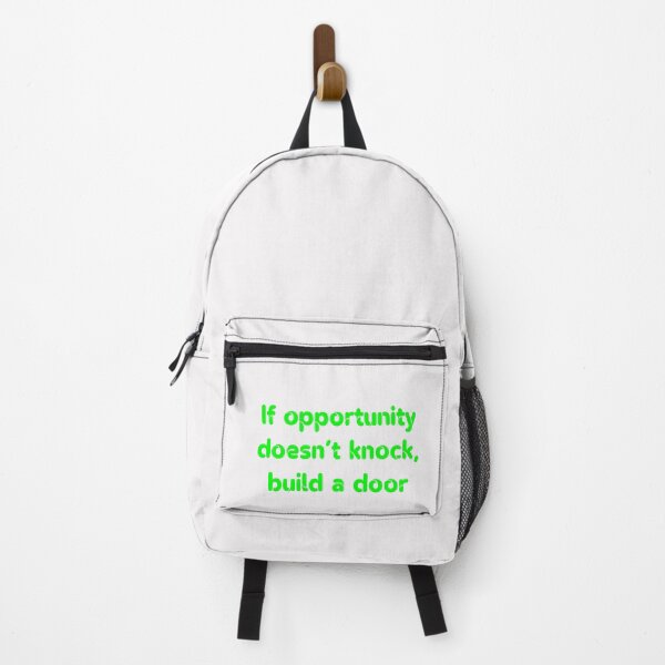 Item preview, If opportunity doesn't knock, build a door Tshirt designed and sold by exponentialart.