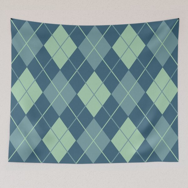Item preview, blue argyle designed and sold by mandyelizabeth.