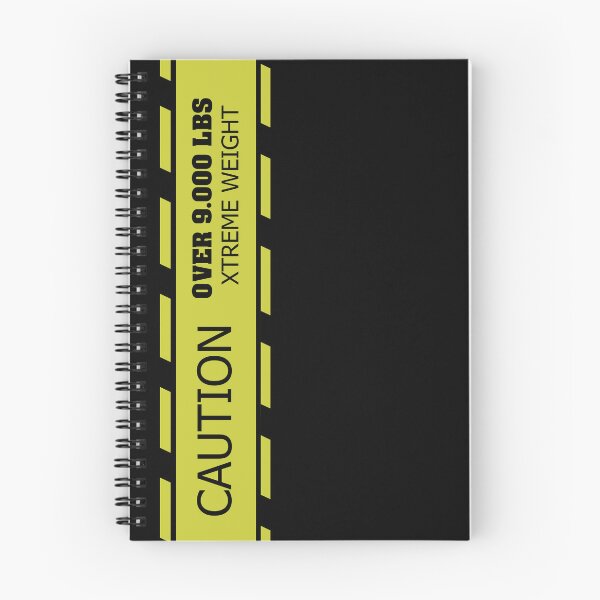 Item preview, Caution Xtreme Weight OVER 9000 designed and sold by Andrew Frelas.
