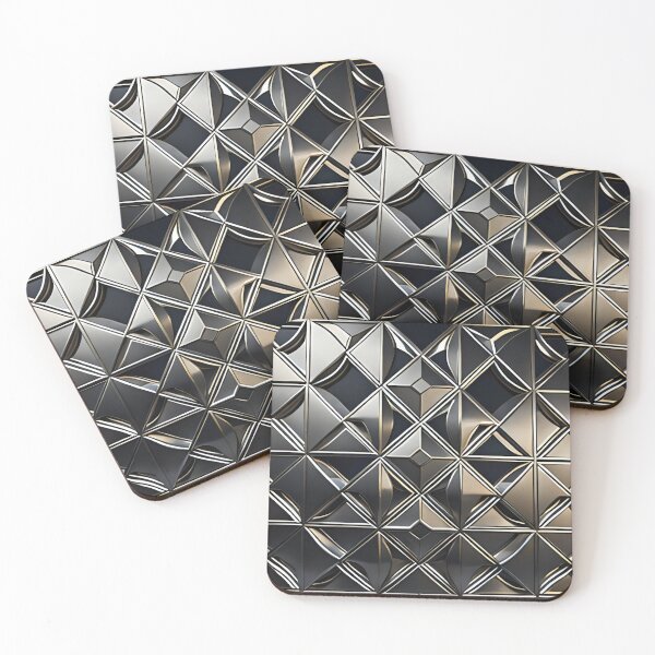Item preview, silver art deco style 006 designed and sold by fleesphotos.