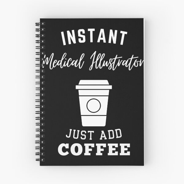 Artikelvorschau, Sofortiger medizinischer Illustrator, einfach Kaffee hinzufügen entworfen und verkauft von greenbluearts.