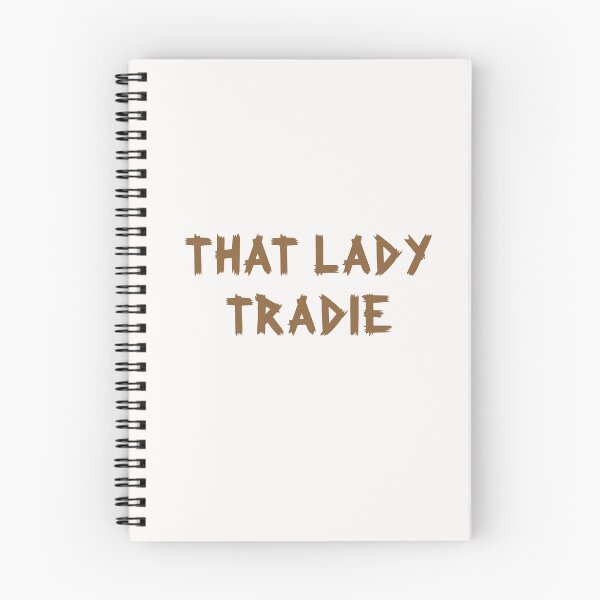 Item preview, That lady tradie Tshirt designed and sold by exponentialart.