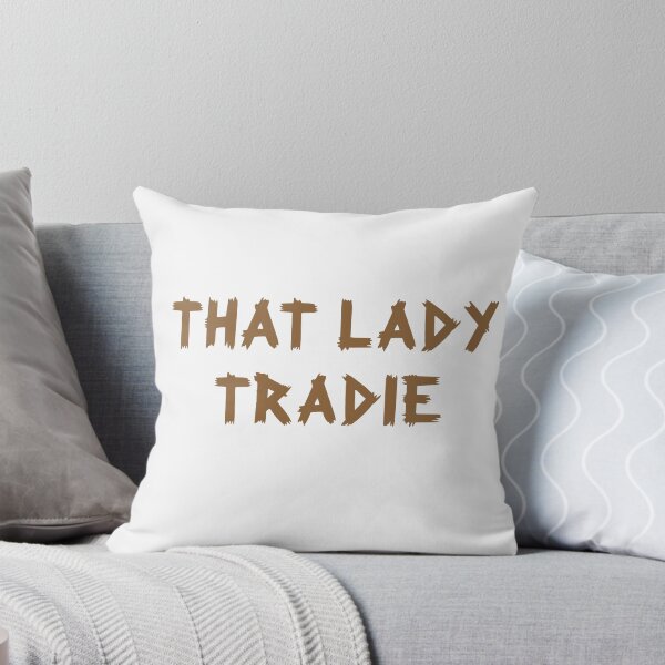 Item preview, That lady tradie Tshirt designed and sold by exponentialart.