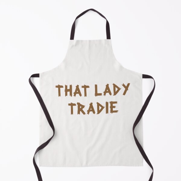 Item preview, That lady tradie Tshirt designed and sold by exponentialart.