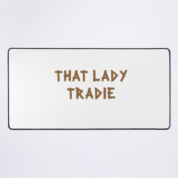 Item preview, That lady tradie Tshirt designed and sold by exponentialart.