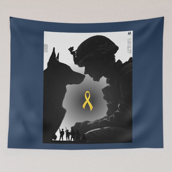 Item preview, Soldier and Dog: Deep Connection, Unspoken Friendship designed and sold by ValorVerse.