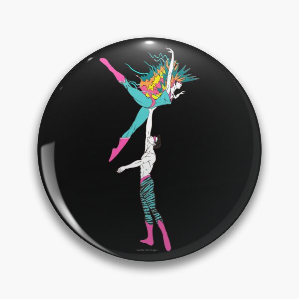 Item preview, FLASH DANCE COUPLE lifted  AGAINST BLACK  designed and sold by Glenn & Robert Davis.