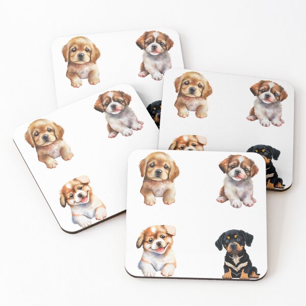 Item preview, cute dogs sticker pack designed and sold by printsbylana.