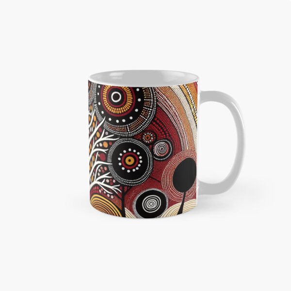 Item preview, Australian-Inspired Dot Art (Tree) designed and sold by PinUpPizzazz.