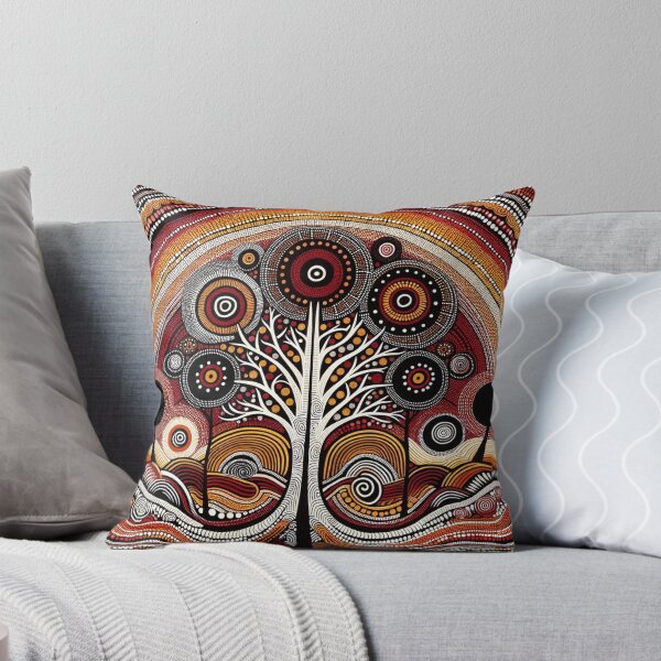 Item preview, Australian-Inspired Dot Art (Tree) designed and sold by PinUpPizzazz.