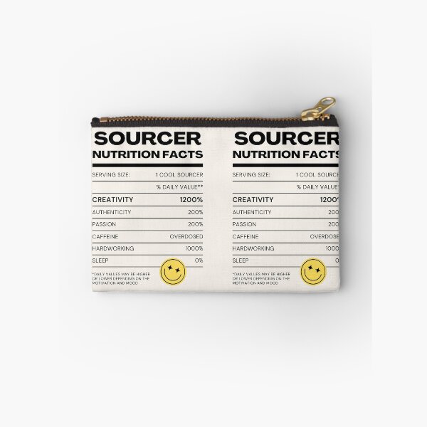Item preview, Sourcer Nutrition Facts designed and sold by sourcecon.