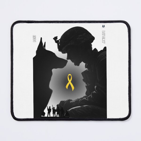 Item preview, Soldier and Dog: Deep Connection, Unspoken Friendship designed and sold by ValorVerse.