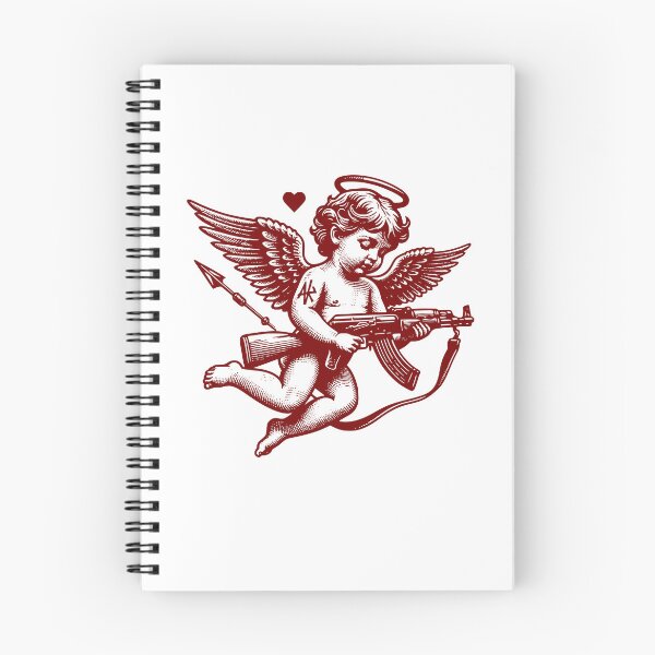 Item preview, Ángel con pistola AK 47 designed and sold by hectorgool.