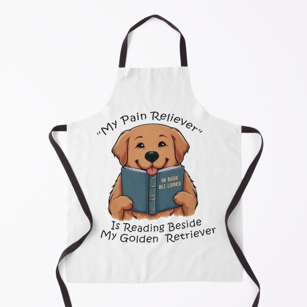 Item preview, Reading With My Golden Retriever designed and sold by Tamer ⭐⭐⭐⭐⭐.