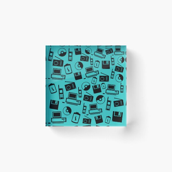 Item preview, 1988 Old School Tech (teal) designed and sold by Sparkleweather.