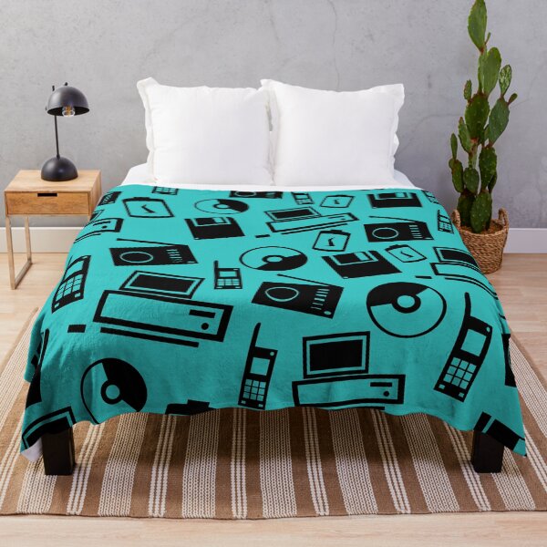 Item preview, 1988 Old School Tech (teal) designed and sold by Sparkleweather.