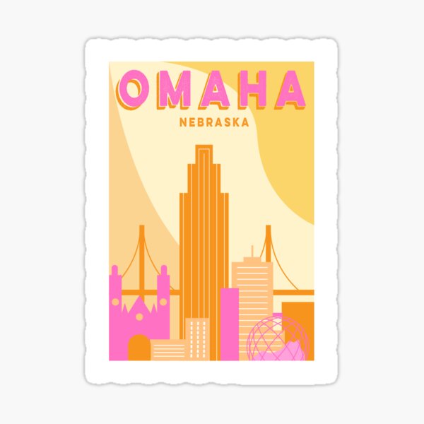 Artikel-Vorschau von Omaha-Skyline, designt und verkauft von clairescutouts.