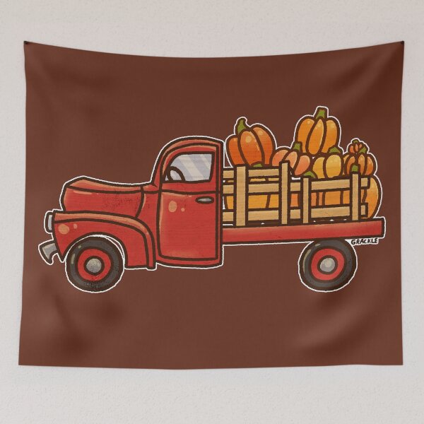 Item preview, Pickup A Pumpkin! (Red Version) designed and sold by JanGrackle.