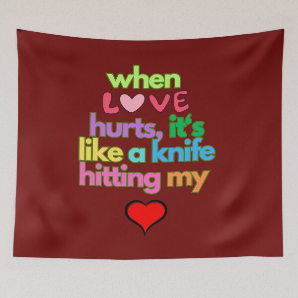 Item preview, Love Hurts designed and sold by AnnaPaints71.