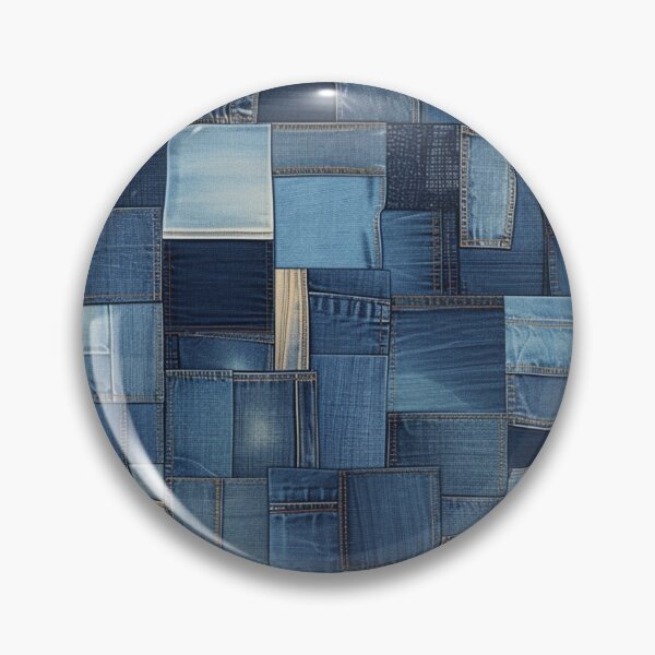 Item preview, Denim Fusion: Urban Patchwork Dreams designed and sold by matdiazl.