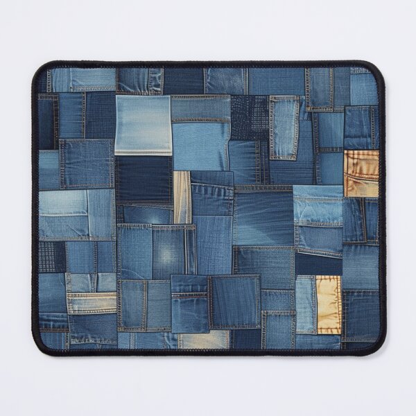 Item preview, Denim Fusion: Urban Patchwork Dreams designed and sold by matdiazl.