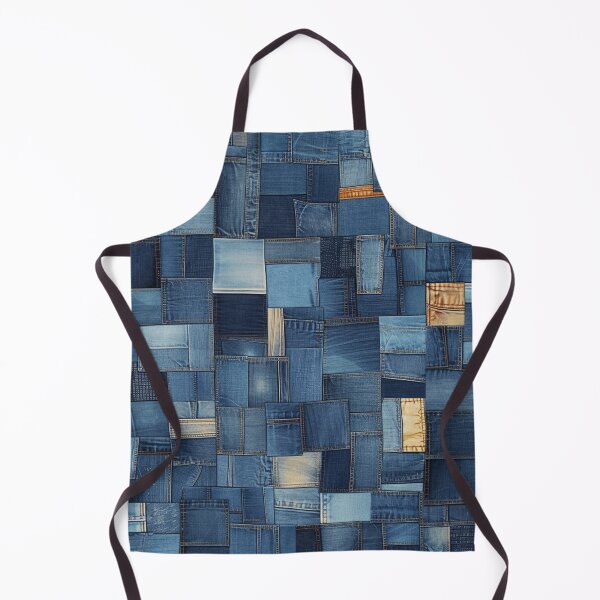 Item preview, Denim Fusion: Urban Patchwork Dreams designed and sold by matdiazl.