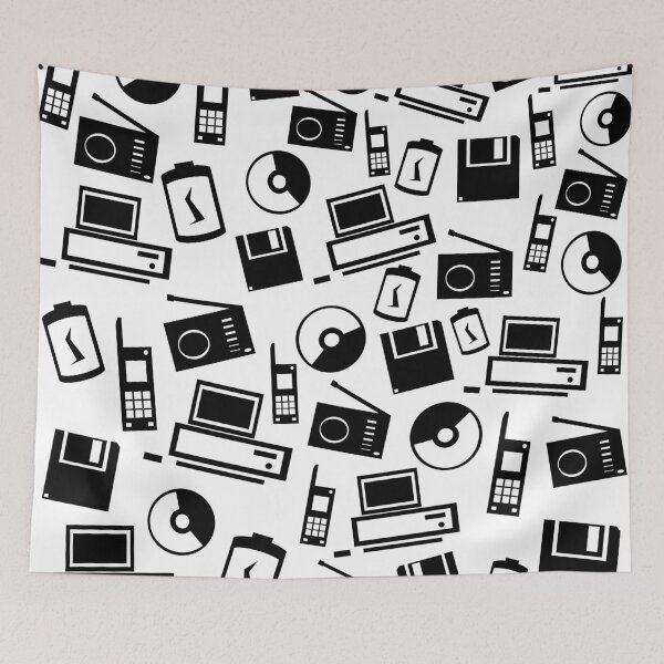 Item preview, 1988 Old School Tech (white) designed and sold by Sparkleweather.