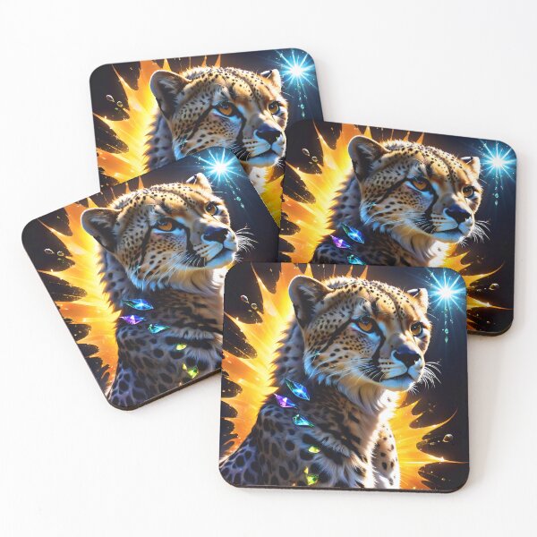 Item preview, Cute Cheetah Animal Art designed and sold by TheArtOfPat.