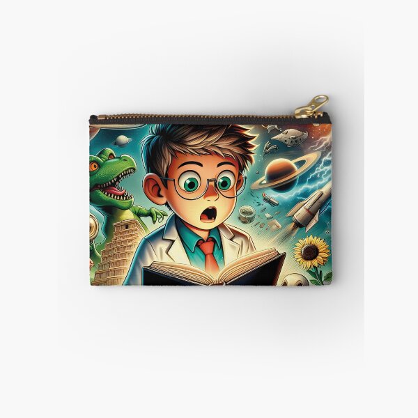 Item preview, Boy reading science illustration book T-shirts MC2 designed and sold by PrintyArts.