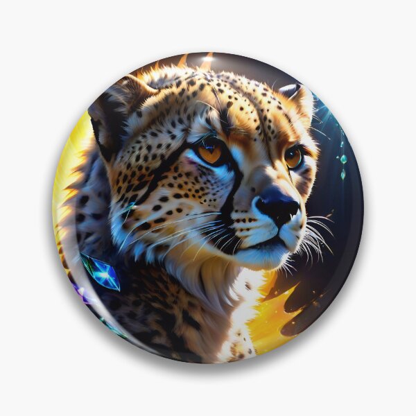 Artikelvorschau, Cute Cheetah Animal Art entworfen und verkauft von TheArtOfPat.