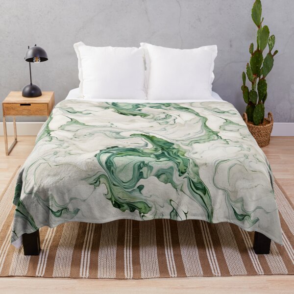 Item preview, Green Marble Oasis designed and sold by HOMETOWN86.