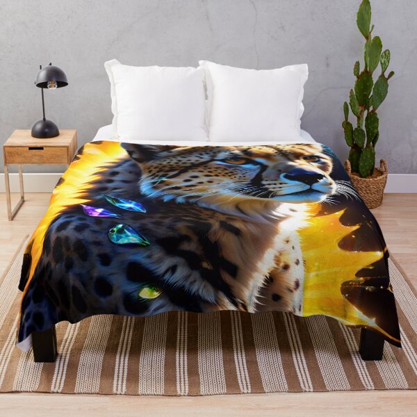 Aperçu de l'œuvre Cute Cheetah Animal Art créée et vendue par TheArtOfPat.