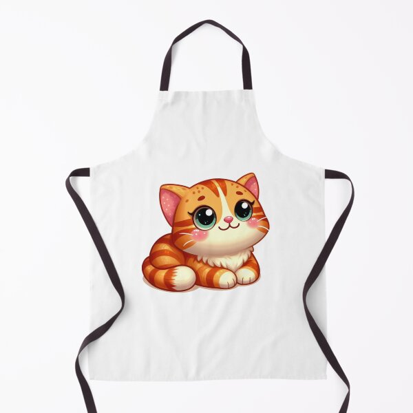 Item preview, Adorable Orange Cat, Kawaii Cat Clipart, Cute Cat designed and sold by SnuggleSafari.