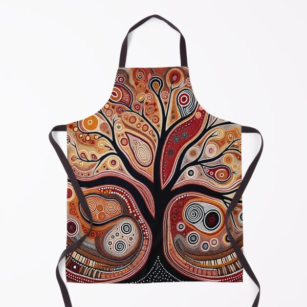 Item preview, Australian-Style Dot Art (Tree) designed and sold by PinUpPizzazz.