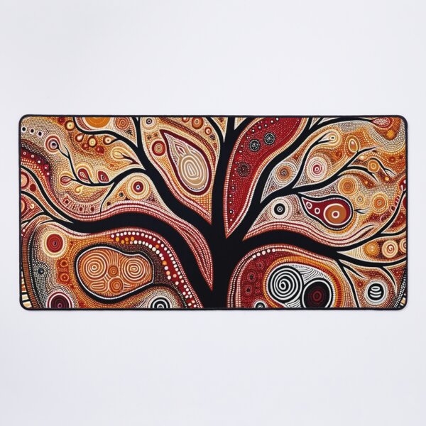 Item preview, Australian-Style Dot Art (Tree) designed and sold by PinUpPizzazz.