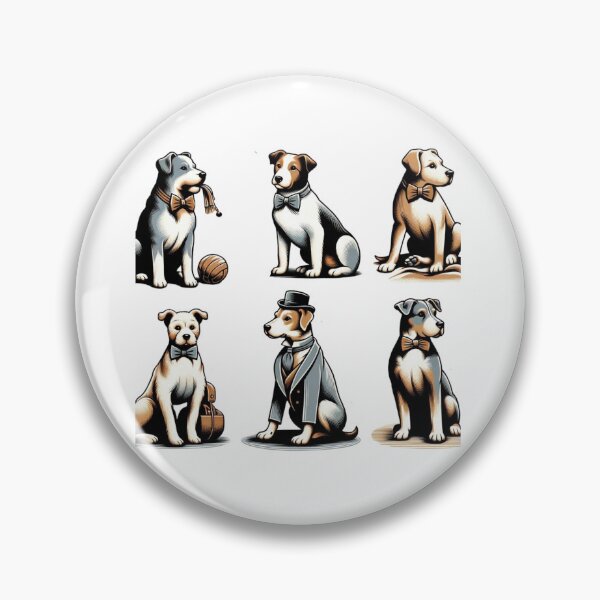 Item preview, Vintage Charm of Dogs designed and sold by Jeniwe.