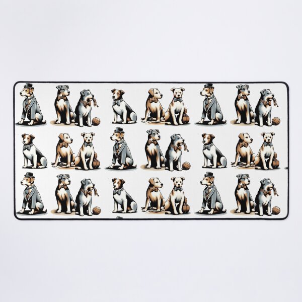 Item preview, Vintage Charm of Dogs designed and sold by Jeniwe.
