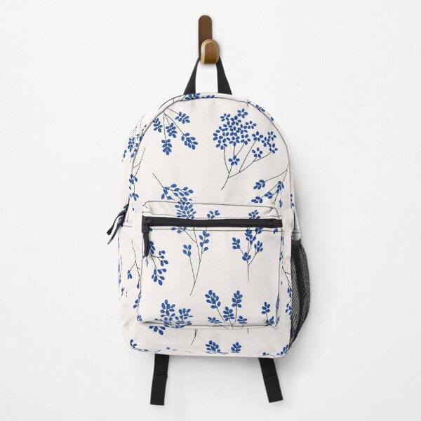 Item preview, cute blue flower design designed and sold by printsbylana.