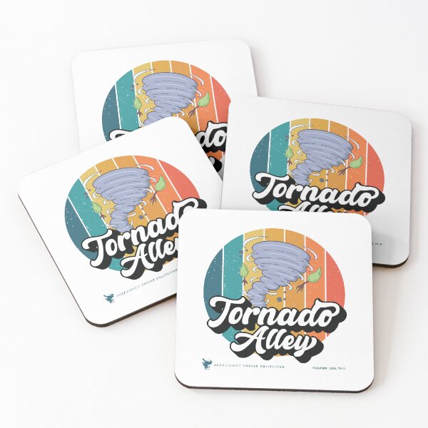 Aperçu de l'œuvre Allée des tornades créée et vendue par Jazz Bishop’s Tornado Alley Tees.