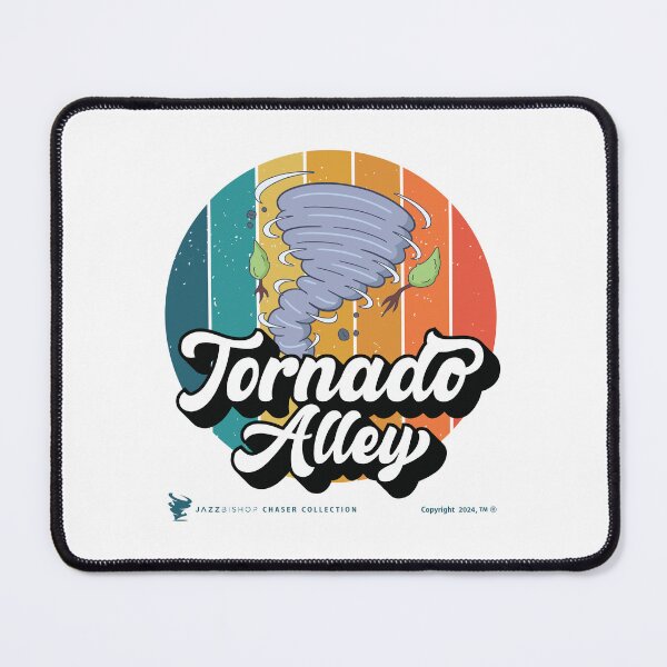 Item preview, Callejón de tornados designed and sold by Jazz Bishop’s Tornado Alley Tees.