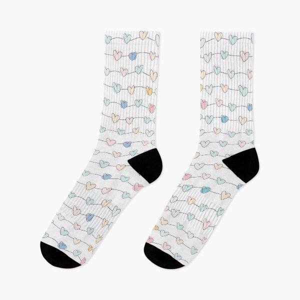Item preview, Colorful Hearts - Cute Seamless Pattern - Water Color designed and sold by patternjp.