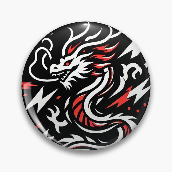 Item preview, Chinese Dragon Patterns in Lightning designed and sold by zzz888.