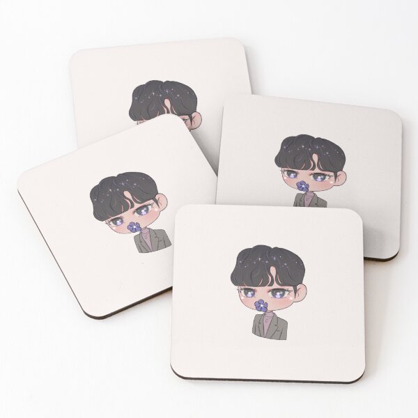 Item preview, xiao zhan with a purple flower designed and sold by ghostiestarx.