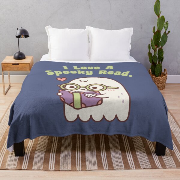 Item preview, Cute Ghost I Love A Spooky Read Funny designed and sold by rustydoodle.