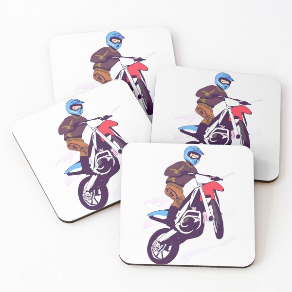 Item preview, boy driving a Pit bike (simple drawing) designed and sold by jeison450.