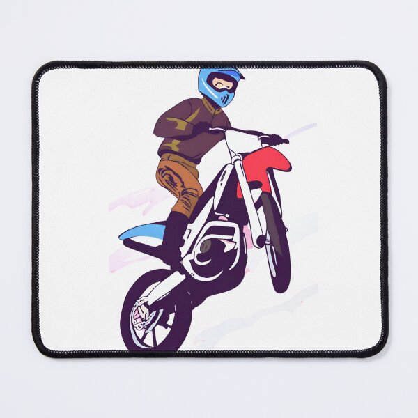 Item preview, boy driving a Pit bike (simple drawing) designed and sold by jeison450.